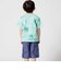 Explorerメッシュロゴタイダイ染め天竺半袖Tシャツ(90~150cm)