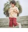Explorerメッシュロゴタイダイ染め天竺半袖Tシャツ(90~150cm)