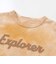 Explorerメッシュロゴタイダイ染め天竺半袖Tシャツ(90~150cm)