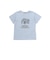 Origamiアニマルスラブ天竺半袖Tシャツ(80~140cm)
