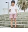 2wayオフショルフリルカラーノースリーブペプラムブラウス(100~160cm)