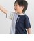 【店舗限定】配色切り替え天竺Tシャツ(95~160cm)