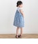 【店舗限定】チェックリボンワンピース(95~150cm)