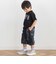 【店舗限定】タイダイ無地タフタ切り替えショートパンツ(100~150cm)