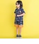 【接触冷感/お揃い】アイス貝殻総柄刺しゅう切り替えショートパンツ(80~130cm)