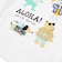 【接触冷感】モチーフ刺しゅうラグラン半袖Tシャツ(80~130cm)