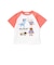 【接触冷感】モチーフ刺しゅうラグラン半袖Tシャツ(80~130cm)