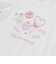 スイーツ刺しゅう肩開き半袖Tシャツ＆スカパンセットアップ(80~130cm)