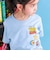 【トイ・ストーリー(Toy Story)コレクション】キャラクターワッペン&バックプリント半袖Tシャツ(80~130cm)