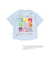 【トイ・ストーリー(Toy Story)コレクション】キャラクターワッペン&バックプリント半袖Tシャツ(80~130cm)