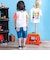 【トイ・ストーリー(Toy Story)コレクション】キャラクタープリントバイカラー半袖Tシャツ(80~130cm)