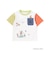 【トイ・ストーリー(Toy Story)コレクション】キャラクタープリントバイカラー半袖Tシャツ(80~130cm)
