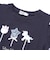 【接触冷感】ドロストペタルスリーブ半袖Tシャツ(80~130cm)