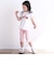 【スララク/吸汗速乾/接触冷感/オーガニックコットン】ときめき女の子半袖Tシャツ(80~130cm)