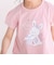 【スララク/吸汗速乾/接触冷感/オーガニックコットン】ときめき女の子半袖Tシャツ(80~130cm)