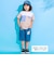【接触冷感】キーチェーン刺しゅう5分丈パンツ(80~130cm)
