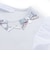 【お揃い】リバティ（MARINA'S WALK）プリントリボンモチーフ 袖シフォンTシャツ(100~140cm)
