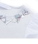 【お揃い】リバティ（MARINA'S WALK）プリントリボンモチーフ 袖シフォンTシャツ(100~140cm)
