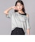 オフショルダー半袖Tシャツ＆パンツセット(130~160cm)