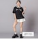 ヒョウ柄ハーフジップTシャツ(130~160cm)