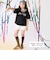 ヒョウ柄ハーフジップTシャツ(130~160cm)