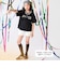 ヒョウ柄ハーフジップTシャツ(130~160cm)