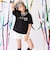 ヒョウ柄ハーフジップTシャツ(130~160cm)