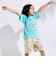 【お揃い】トロピカル総柄ショートパンツ(80~130cm)