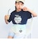 【接触冷感】袖レースハートパッチ天竺Tシャツ(110~150cm)