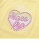 【接触冷感】袖レースハートパッチ天竺Tシャツ(110~150cm)
