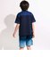 【接触冷感】プリント切替天竺Tシャツ(110~150cm)
