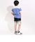 【接触冷感】プリント切替天竺Tシャツ(110~150cm)