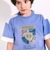 【接触冷感】プリント切替天竺Tシャツ(110~150cm)