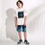 【接触冷感】迷彩柄メッシュポケット付き天竺Tシャツ(110~150cm)