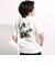 【接触冷感】迷彩柄メッシュポケット付き天竺Tシャツ(110~150cm)