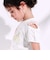 【接触冷感】肩開きフルーツパッチ半袖Tシャツ(80~130cm)