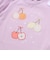 【接触冷感】肩開きフルーツパッチ半袖Tシャツ(80~130cm)