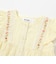 肩フリルチュニック+チェック柄ショートパンツセットアップ(90~130cm)