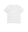 花柄ワッフル半袖Tシャツ+ヒラミニスカパン+ヘアバンドセット(80~90cm)
