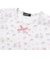 花柄ワッフル半袖Tシャツ+ヒラミニスカパン+ヘアバンドセット(80~90cm)