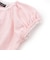 針抜きスムースステッチフラワー半袖ギャザーTシャツ(80~100cm)