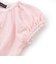 針抜きスムースステッチフラワー半袖ギャザーTシャツ(80~100cm)