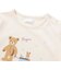 【お揃い】オーガニッククマプリント長袖Tシャツベビー(70~90cm)