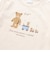 【お揃い】オーガニッククマプリント長袖Tシャツベビー(70~90cm)