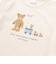 【お揃い】オーガニッククマプリント長袖Tシャツベビー(70~90cm)