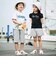 【お揃い】ナチュラルストライプハーフパンツ(90~140cm)