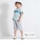 【お揃い】ナチュラルストライプハーフパンツ(90~140cm)