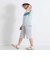 【お揃い】ナチュラルストライプハーフパンツ(90~140cm)