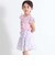 【お揃い】フラワープリントフリル袖Tシャツ(90~150cm)