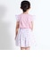【お揃い】フラワープリントフリル袖Tシャツ(90~150cm)